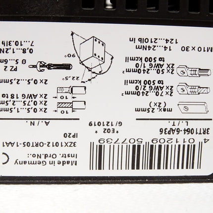 Siemens Schütz 3RT1064-6AP36 / Neu OVP