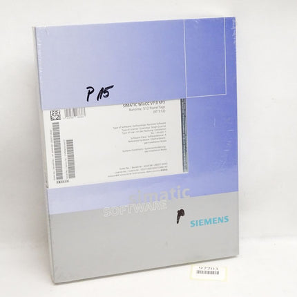 Siemens 6AV6381-2BD07-0AX0 WinCC system software V7.0 SP3 RT 512 / Neu OVP