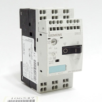 Siemens 3RV1011-0CA25 Leistungsschalter