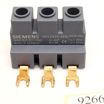 Siemens 3-Phasen-Einspeiseklemme 3RV2925-5EB