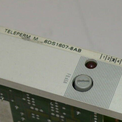 Siemens Teleperm M / 6DS1607-8AB /  6DS 1607-8AB E:3