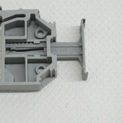 Wago 249-117 Schraubenlose Endklammer + 249-119 Gruppenschildträger