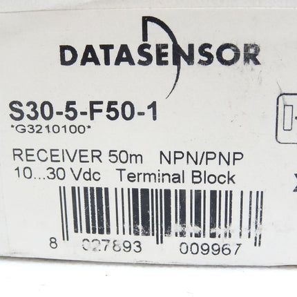 Datasensor S30-5-F50-1 Receiver 50m / Neu OVP