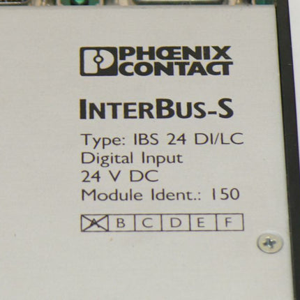 Phoenix Contact IBS 24 DI/LC Interbus Digital Input 24VDC