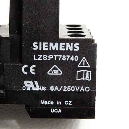 Siemens Stecksockel PT78740 / Inhalt:2 Stück / Neu