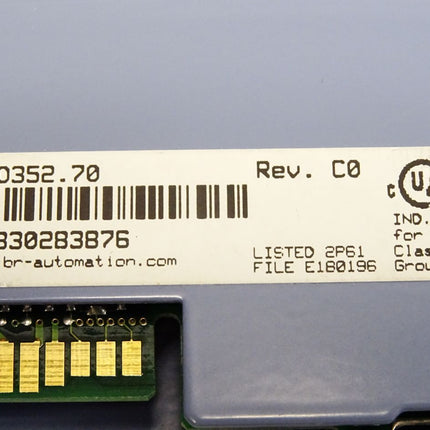 B&R 7A0352.70 Rev.C0 2003 analog output module