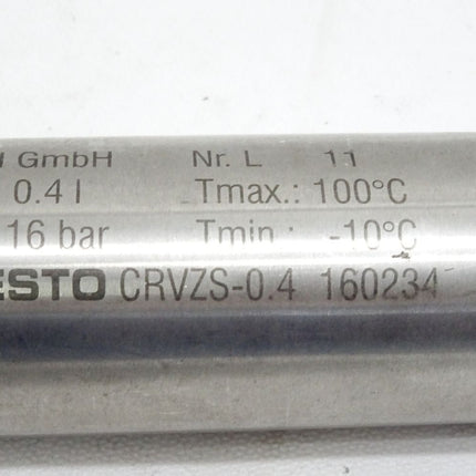 Festo CRVZS-0.4 160234 Druckluftspeicher