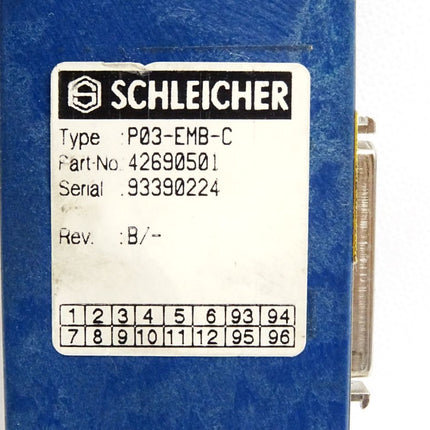 Schleicher P03-EMB-C 42690501 Bus receiver Promodule