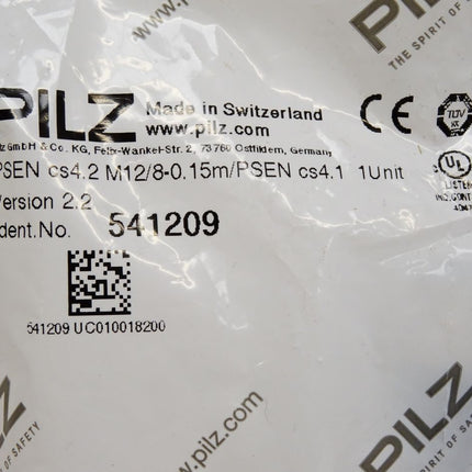 Pilz Sicherheitsschalter PSEN cs4.2 M12/8-0.15m/PSEN 541209 541259 541180 / Neu OVP