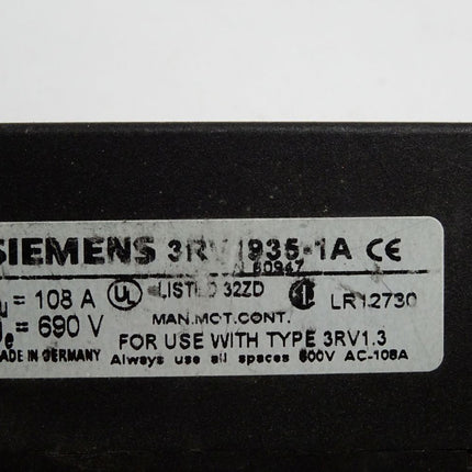 Siemens 3RV1935-1A 3-Phasen-Sammelschiene