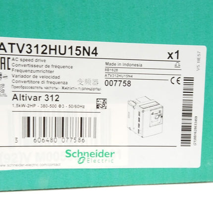 Schneider ATV312HU15N4 Frequenzumrichter Altivar 312 1.5kW 007758 / Neu OVP