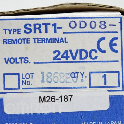 Omron SRT1-OD08-1 Remote Terminal / Neu OVP