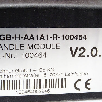 Euchner Zuhaltemodul MGB-L1-ARA-AA2A1-S1-R-110792 110792 + Griffmodul MGB-H-AA1A1-R-100464 100464 / Unbenutzt