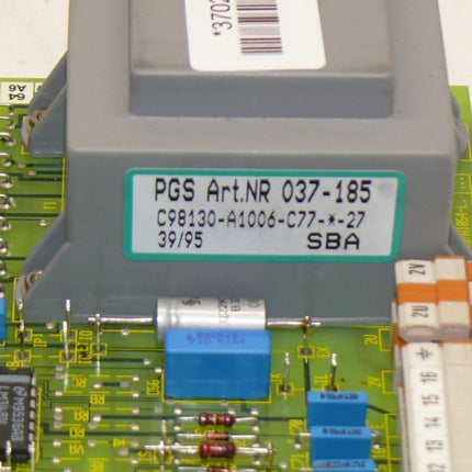 Siemens C98043-A1054-L4-10 Simoreg Board C98130-A1006-C77