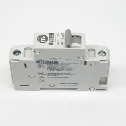 Allen Bradley 1492-CB1G040 Ser. C Motorkontrolle 1492CB1G040 / 4A / 1/3HP