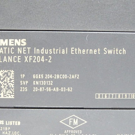 Siemens Simatic Net Scalance XF204--2 6GK5204-2BC00-2AF2 Neuwertig