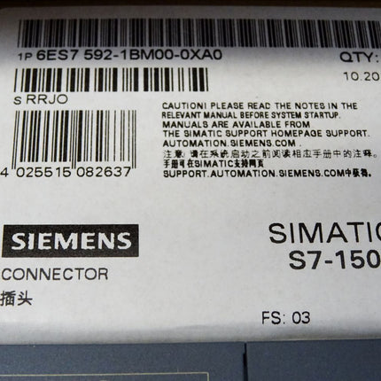 Siemens S7-1500 6ES7522-1BH10-0AA0 6ES7 522-1BH10-0AA0 / Neu OVP