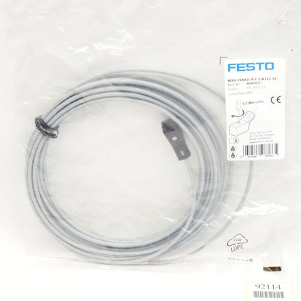 Festo Kabel NEBV-Z3WA2L-R-E-5-N-LE2-S1 / 8047677 / Neu OVP