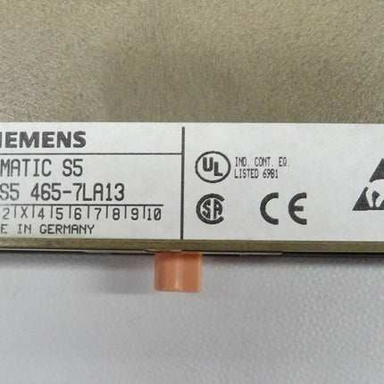 Siemens SIMATIC S5 Analog Input 6ES5465-7LA13 / 6ES5 465-7LA13 E-Stand: 03 siehe Fotos