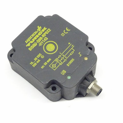 TURCK Bi50U-Q80-RP6X2-H1143 10...30 VDC 200mA / B1MBH / Bi50U-Q80-RP6X2 - H1143