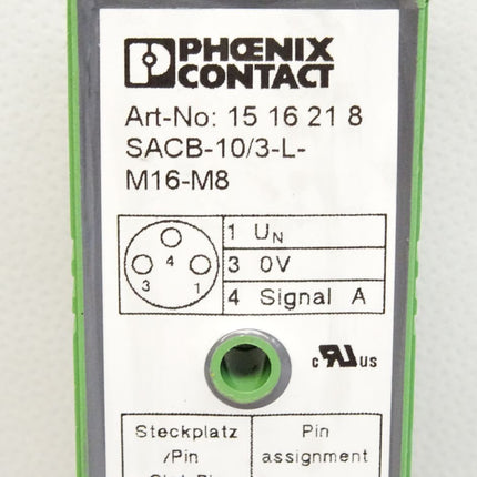 Phoenix Contact 1516218 SACB-10/3-L-M16-M8 / Neuwertig