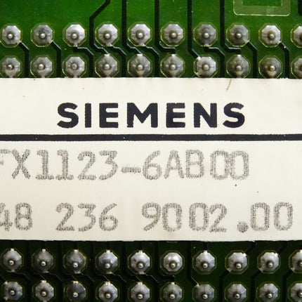 Siemens Memory Submodule 6FX1123-6AB00 5482369002.00