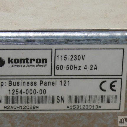 Kontron Business Panel 121 / 1254-000-00 / 2AOH12028 /