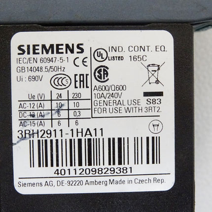 Siemens Sirius 3RT2026-1BB44