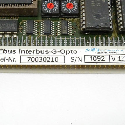 VMEbus Interbus-S-Opto 70030210 V1.1 / 18-21-41-00/01