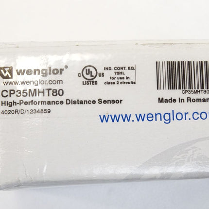 Wenglor Laserdistanzsensor High-Precision CP35MHT80 / Neu OVP