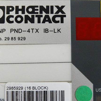 Phoenix Contact FL NP PND-4TX IB-LK / 2985929 / Proxy für PROFINET-RT