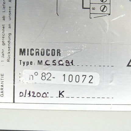 Microcor Coreci MC5C91