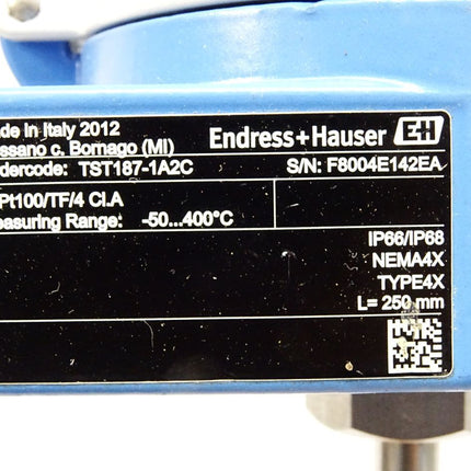 Endress+Hauser TST187-1A2C Thermometer