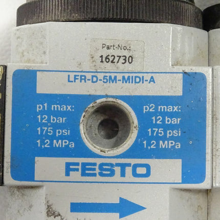 Festo LFR-D-5M-MIDI-A / HEE-D-MIDI-24 Wartungseinheit