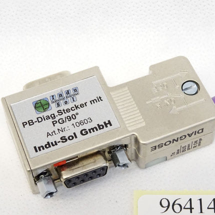 Indu-Sol 10603 PB-Diagnosestecker mit PG/90°