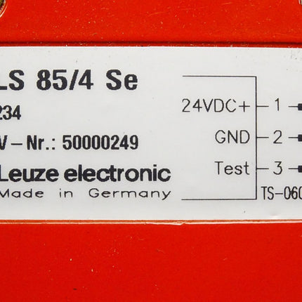 Leuze electronic TLS85/4Se TLS 85/4 Se 50000249 Test-Einweglichtschranke Sender / Neu OVP