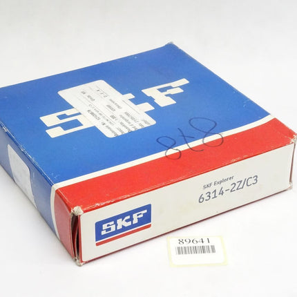 SKF Rillenkugellager mit Dichtungen oder Deckscheiben 6314-2Z/C3 / Neu OVP