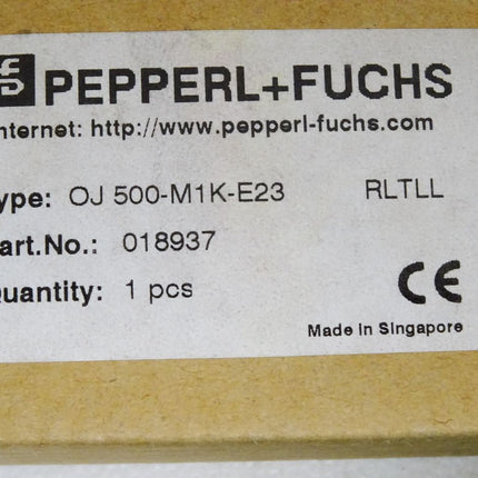 Pepperl+Fuchs Lichtleitersensor 018937 OJ500-M1K-E23 / Neu OVP