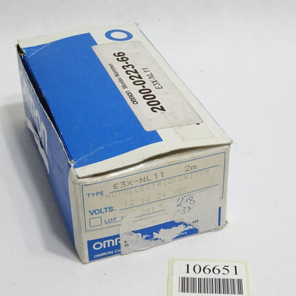 Omron E3X-NL11 Photoelectric Switch / Neu OVP