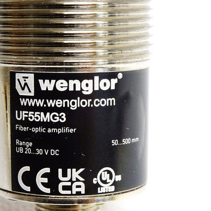 Wenglor Lichtleiter Verstärker UF55MG3 / Neu