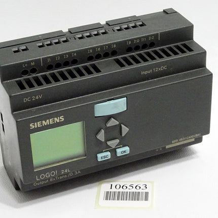 Siemens LOGO! 24L 6ED1053-1CA00-0BA1 6ED1 053-1CA00-0BA1