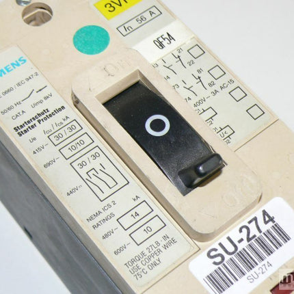 Siemens 3VF1231-1DJ21-0AA0 Leistungsschalter 3VF1 231-1DJ21-0AA0