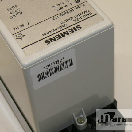 Siemens 7KG2101-2KK20 Meßumformer 7KG2 101-2KK20 GMUU-2K