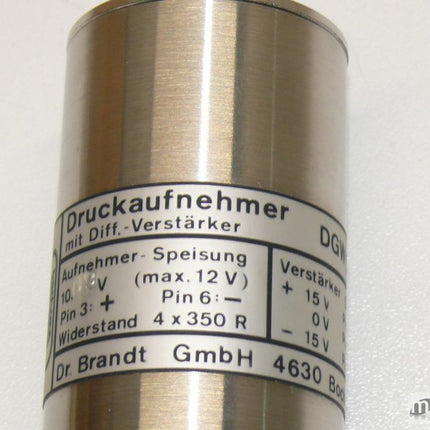 Neu-OVP: DR.BRAND Druckluftaufnehmer DGW 12K-S 10bar / DGW12K-S 10bar