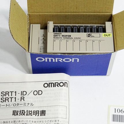 Omron SRT1-ROF08 Remote Terminal / Neu OVP