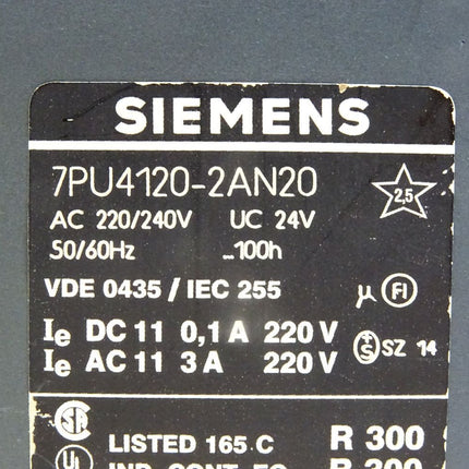 Siemens 7PU4120-2AN20