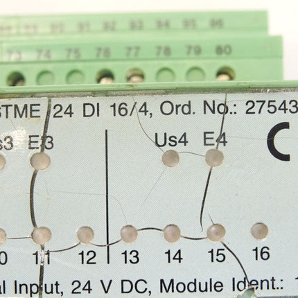 Phoenix Contact Interbus IB STME 24 DI 16/4 / 2754396 + IB ST 24 DI16/4 / 2754338