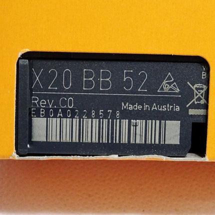 B&R X20BB52 Rev.C0 Busmodul / Neu OVP