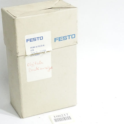 Festo 152708 PENV-A-PS/OK-LCD Druckmessumformer / Neu OVP