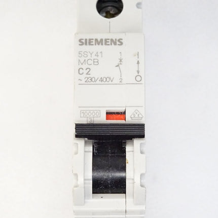 Siemens Leitungsschutzschalter 5SY41 MCB C2 5SY4102-7